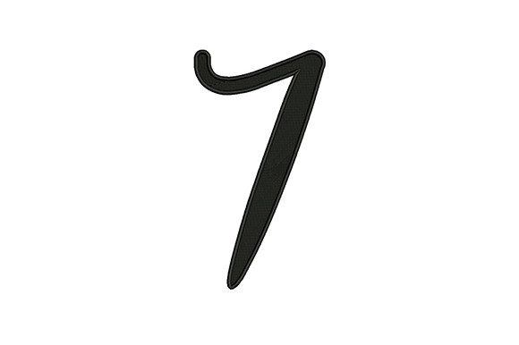 7 Number: A Versatile Design for Business Merch
