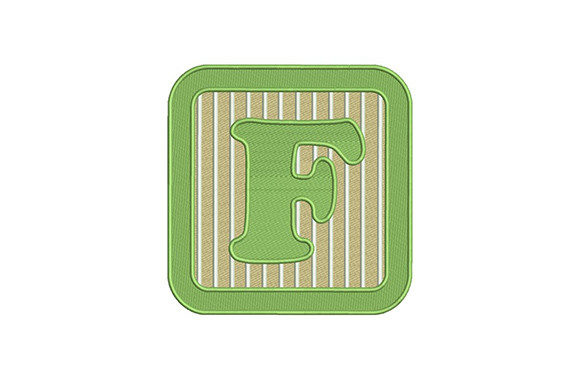 Alphabet F Letter: A Charming Addition for School Gear