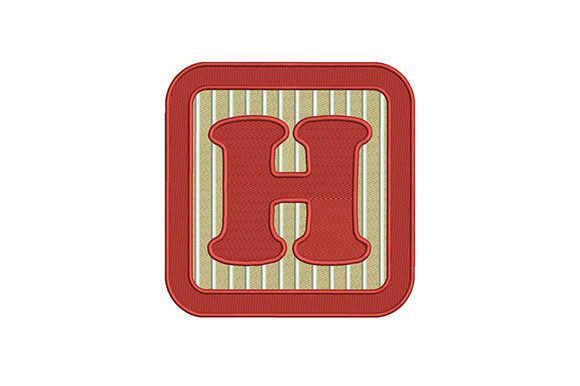 Alphabet H Letter: A Charming Addition to Your Embroidery Projects