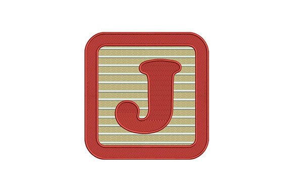Alphabet J Letter: A Stylish Addition for School Gear