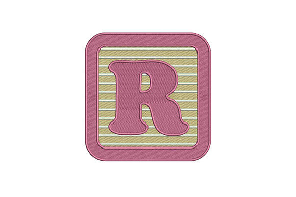 Alphabet R Letter: A Charming Addition for Kids' Gear