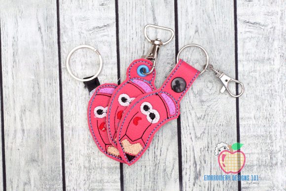 Cartoon Pencil in the Hoop Keyfob Review