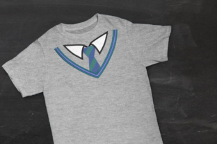 Charming School Uniform with Striped Tie Applique