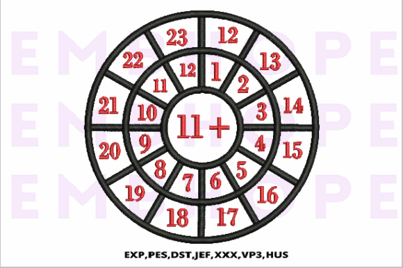 Exploring Addition Wheel 11 for Seasonal Embroidery