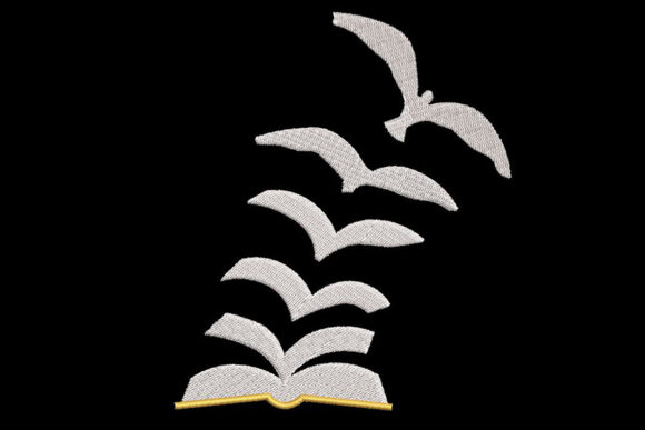 Reading Gives Us Freedom: A Perfect Embroidery for Holiday Gifts