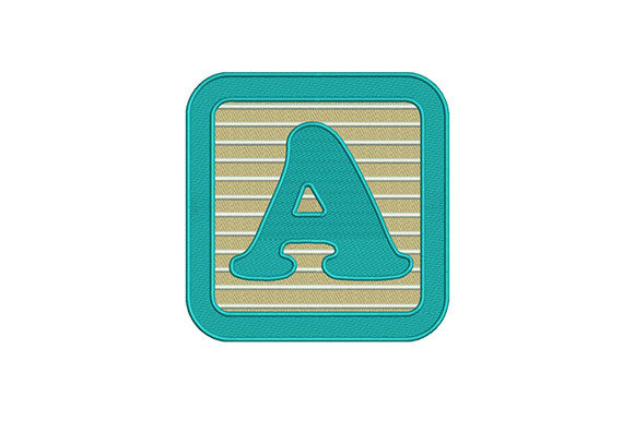 Sea Green a Letter: A Versatile Embroidery Design