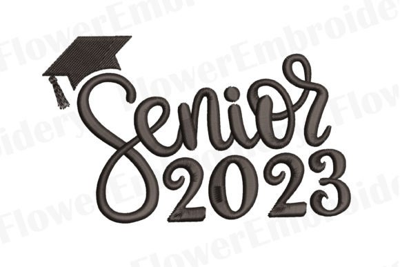 Senior 2023: A Perfect Embroidery Design for School Projects